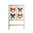 Curious Creatures - Loft Cabinet - Ethan Fender - Pebble - Clear glass