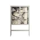 Oberon and Elgar - Loft Cabinet - Naia Escribano - Pebble - Clear glass