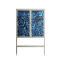 The Blue Line - Loft Cabinet - Craig Watkins - Pebble - Clear glass