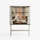 We Are Who We Are - Loft Cabinet - Sophie Goudman-Peachey - Pebble - Clear glass