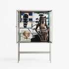 Dreaming With Open Eyes - Loft Cabinet - Sophie Goudman-Peachey - Pebble - Clear glass