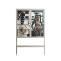 Dreaming With Open Eyes - Loft Cabinet - Sophie Goudman-Peachey - Pebble - Clear glass