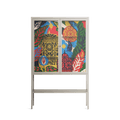 The Towering Hall Full Of Light - Loft Cabinet - Nick Liefhebber - Pebble - Clear glass