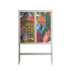 The Towering Hall Full Of Light - Loft Cabinet - Nick Liefhebber - Pebble - Clear glass