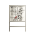 Bayeux - Loft Cabinet - Naia Escribano - Pebble - Clear glass
