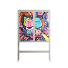 Sansone - Loft Cabinet - Maddalena Fanfani - Pebble - Clear glass