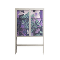 A Bridge Across Time 3 - Loft Cabinet - Nick Liefhebber - Pebble - Clear glass