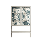 Ode to Summer 6 - Loft Cabinet - Diana Catchpole - Pebble - Clear glass