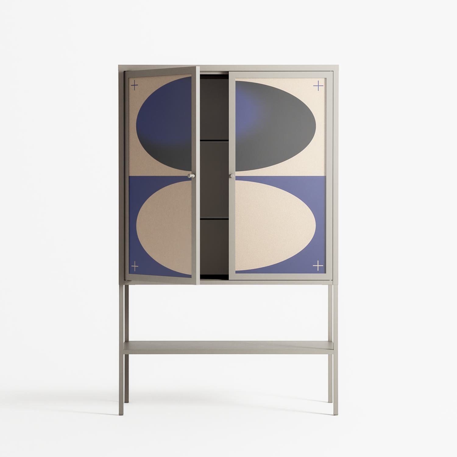 Entrance - Loft Cabinet - Oluwaseyi Samuel Adebayo - Pebble - Overlay Glass