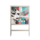 The Dessolution - Loft Cabinet - Mathilda Kienast - Pebble - Clear glass