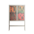 Hours - Loft Cabinet - Oluwaseyi Samuel Adebayo - Pebble - Overlay Glass