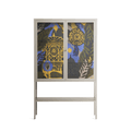 The Towering Hall Full Of Light 2 - Loft Cabinet - Nick Liefhebber - Pebble - Clear glass