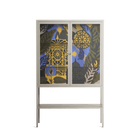 The Towering Hall Full Of Light 2 - Loft Cabinet - Nick Liefhebber - Pebble - Clear glass