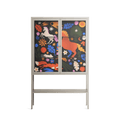 The Secret Herb Garden In The Forest - Loft Cabinet - Nick Liefhebber - Pebble - Clear glass