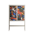 The Secret Herb Garden In The Forest - Loft Cabinet - Nick Liefhebber - Pebble - Clear glass