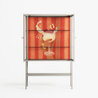 Drink And Cherries - Loft Cabinet - Raissa Oltmanns - Pebble - Clear glass