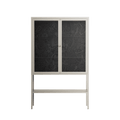 The Single Color - Loft Cabinet - Craig Watkins - Pebble - Clear glass