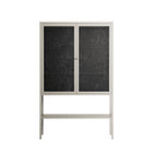 The Single Color - Loft Cabinet - Craig Watkins - Pebble - Clear glass