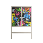 All The Good Guys - Loft Cabinet - Craig Watkins - Pebble - Clear glass