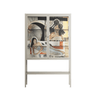 Sweet Far Away - Loft Cabinet - Sophie Goudman-Peachey - Pebble - Clear glass