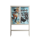 Day Dream - Loft Cabinet - Sophie Goudman-Peachey - Pebble - Clear glass