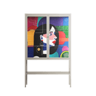Chained To Perception - Loft Cabinet - Mathilda Kienast - Pebble - Clear glass