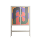 JJ - Loft Cabinet - Oluwaseyi Samuel Adebayo - Pebble - Overlay Glass