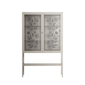 Barbed Bloom - Loft Cabinet - Daphna Sebbane - Pebble - Overlay Glass