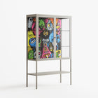 All The Good Guys - Loft Cabinet - Craig Watkins - Pebble - Clear glass