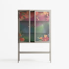 Abstract Spring Flowers - Loft Cabinet - Raissa Oltmanns - Pebble - Overlay Glass