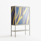 Blue Gale - Loft Cabinet - Oluwaseyi Samuel Adebayo - Pebble - Overlay Glass
