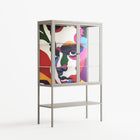 Fragments Of A Painted Souls - Loft Cabinet - Mathilda Kienast - Pebble - Clear glass