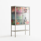 Abstract Spring Flowers - Loft Cabinet - Raissa Oltmanns - Pebble - Overlay Glass