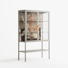 We Are Who We Are - Loft Cabinet - Sophie Goudman-Peachey - Pebble - Clear glass