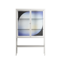 Ambient - Loft Cabinet - Alexander Khabbazi - Chalk - Clear glass
