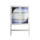 Ambient - Loft Cabinet - Alexander Khabbazi - Chalk - Clear glass