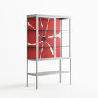 Spring to Summer - Loft Cabinet - Alexander Khabbazi - Chalk - Clear glass