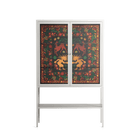 Sunbrother - Loft Cabinet - Nick Liefhebber - Chalk - Clear glass