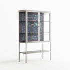 Sunbrother 2 - Loft Cabinet - Nick Liefhebber - Chalk - Clear glass