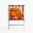 A Bridge Across Time - Loft Cabinet - Nick Liefhebber - Chalk - Clear glass