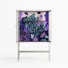 A Bridge Across Time 3 - Loft Cabinet - Nick Liefhebber - Chalk - Clear glass