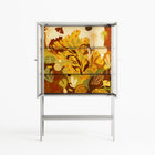 A Bridge Across Time 4 - Loft Cabinet - Nick Liefhebber - Chalk - Clear glass