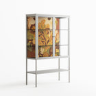 A Bridge Across Time 4 - Loft Cabinet - Nick Liefhebber - Chalk - Clear glass