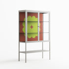 Fernis - Loft Cabinet - Linus Lohoff - Chalk - Clear glass
