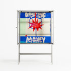 Wino Wagon - Loft Cabinet - Ciara Wade - Chalk - Clear glass