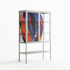 Balloons - Loft Cabinet - Vratislav Pecka - Chalk - Clear glass