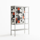 Conserto - Loft Cabinet - Vratislav Pecka - Chalk - Clear glass