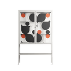 Conserto2 - Loft Cabinet - Vratislav Pecka - Chalk - Clear glass