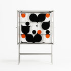 Conserto2 - Loft Cabinet - Vratislav Pecka - Chalk - Clear glass