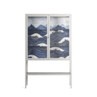 Dalgalar - Loft Cabinet - Nur Rydberg - Chalk - Clear glass